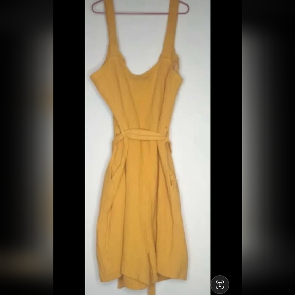 Mustard Yellow jumpsuit primark size 12 - Picture 2 of 4
